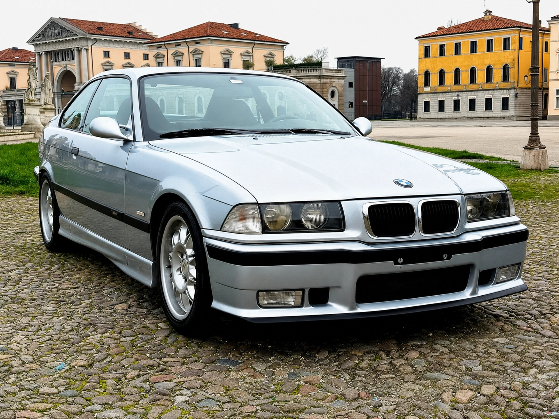 BMW M3 E36 1998 three-quarter front view